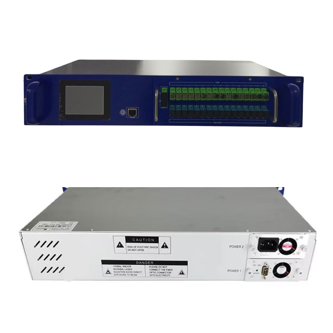 EDFA xgs-pon CATV 16 ports 23dbm 2 inputs