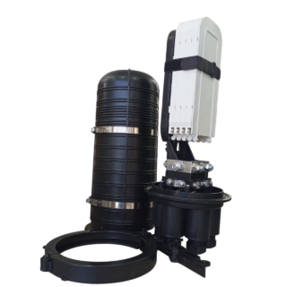 96 cores Dome with 4pcs splice tray 2+4pcs Mechanical